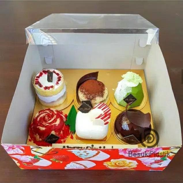 (PROMO RAMADHAN) DUS TART MIKA 22CM / DUS TART TUTUP MIKA / KERDUS KUE TART / DUS TART PREMIUM