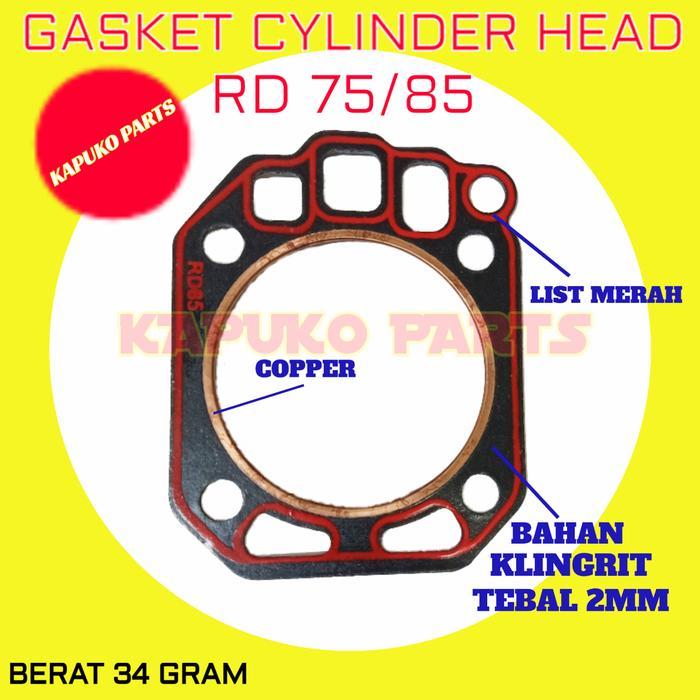 RD 85 GASKET HEAD MESIN DIESEL KUBOTA 8.5 PK