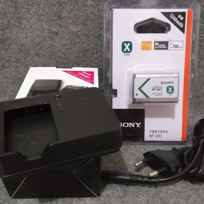 Baterai Sony + Charger Sony ZV-1