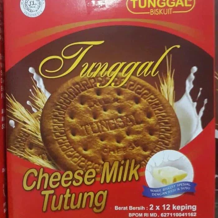 YUMMY Biskuit Marie Tunggal Cheese Milk Tutung Kue Marie Tunggal Bandung