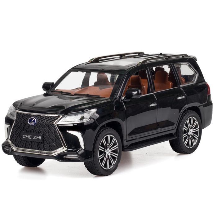 diecast LEXUS LX570 model SUV Lampu Mobil