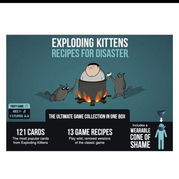 Exploding Kittens Recipes For Disaster Board Game Card Games