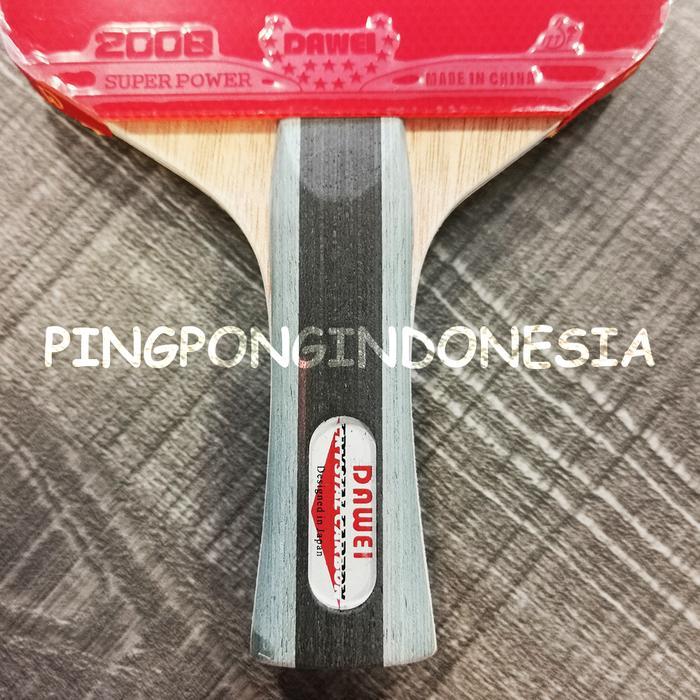 Dawei Cybershape Set - Rakitan Blade Kayu Bet Bat Pingpong Tenis Meja