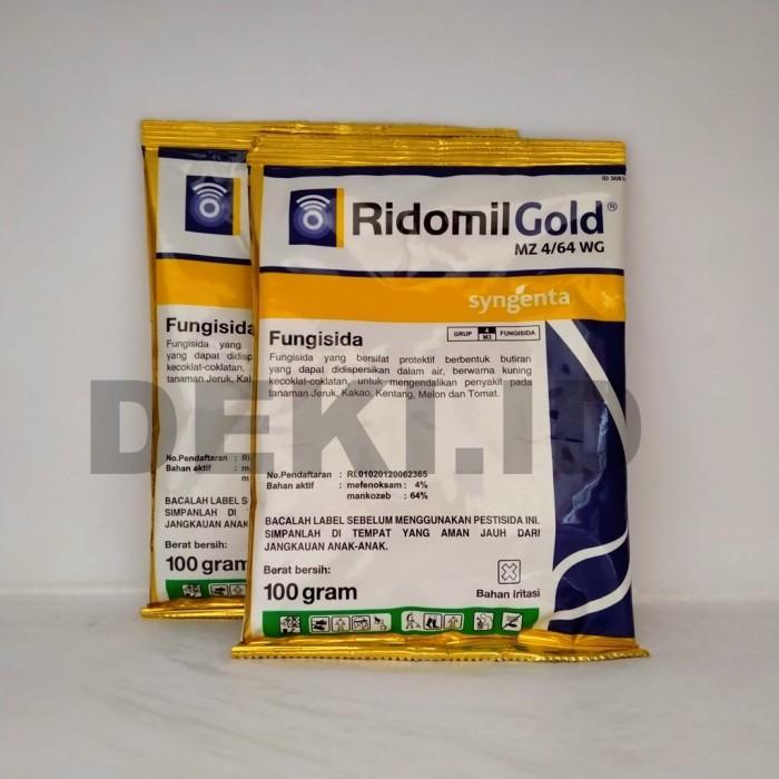 RIDOMIL GOLD FUNGISIDA PESTISIDA SISTEMIK KONTAK OBAT JAMUR TANAMAN