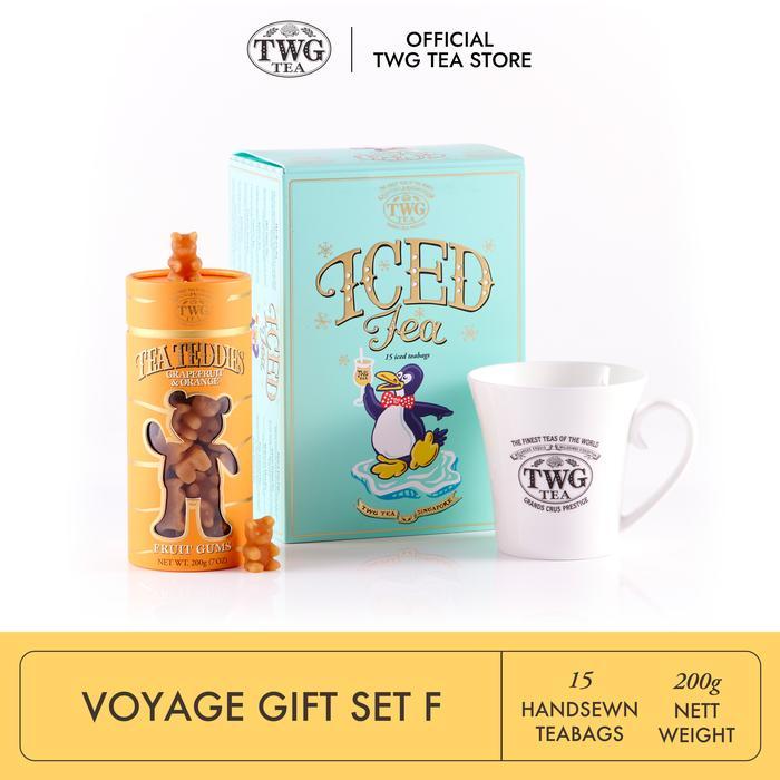 Twg Tea Voyage Gift Set A - H Iced Tea Bag & Tea Teddies Terbaru
