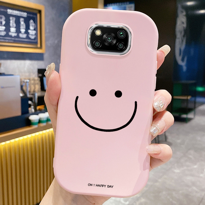 Casing Hp Untuk Xiaomi POCO X3 POCO X3 Pro POCO X3 GT POCO X3 NFC Case Casing Senyum kematian pola K