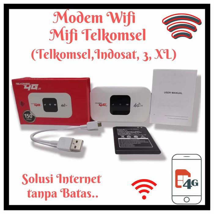 Modem Mifi Wifi Telkomsel 4G Lte Unlock All Operator