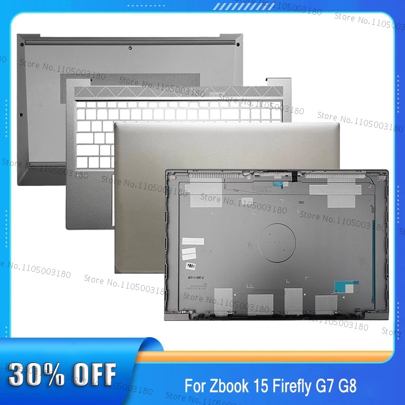 For HP Zbook 15 Firefly G7 G8 Laptop LCD Back Cover/Front Frame/Palm Rest/Bottom Case Replacement