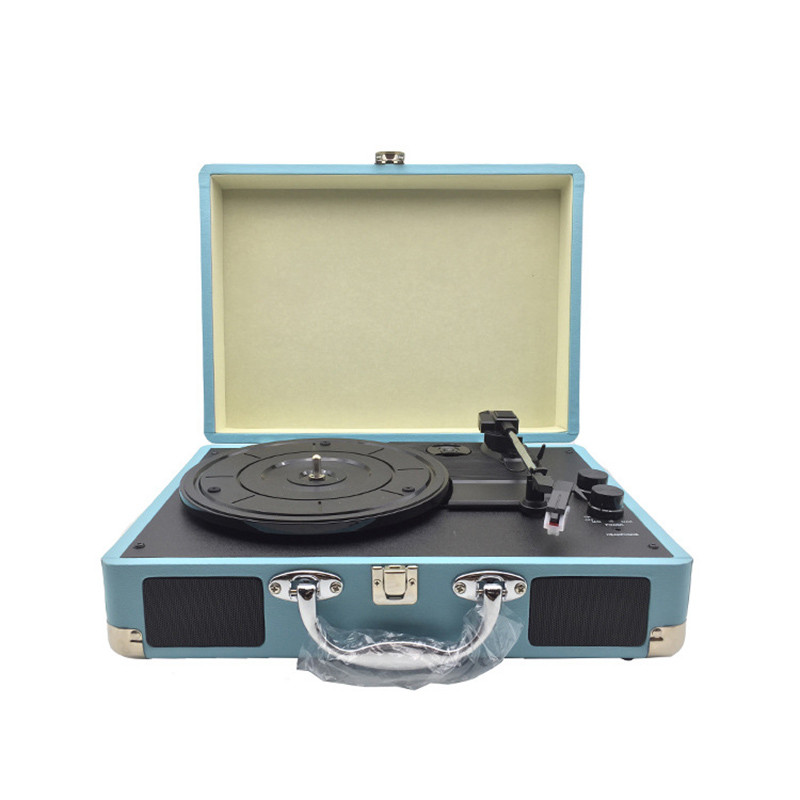 Portable Record player with speaker turntable old record player gramophone gramophone bluetooth