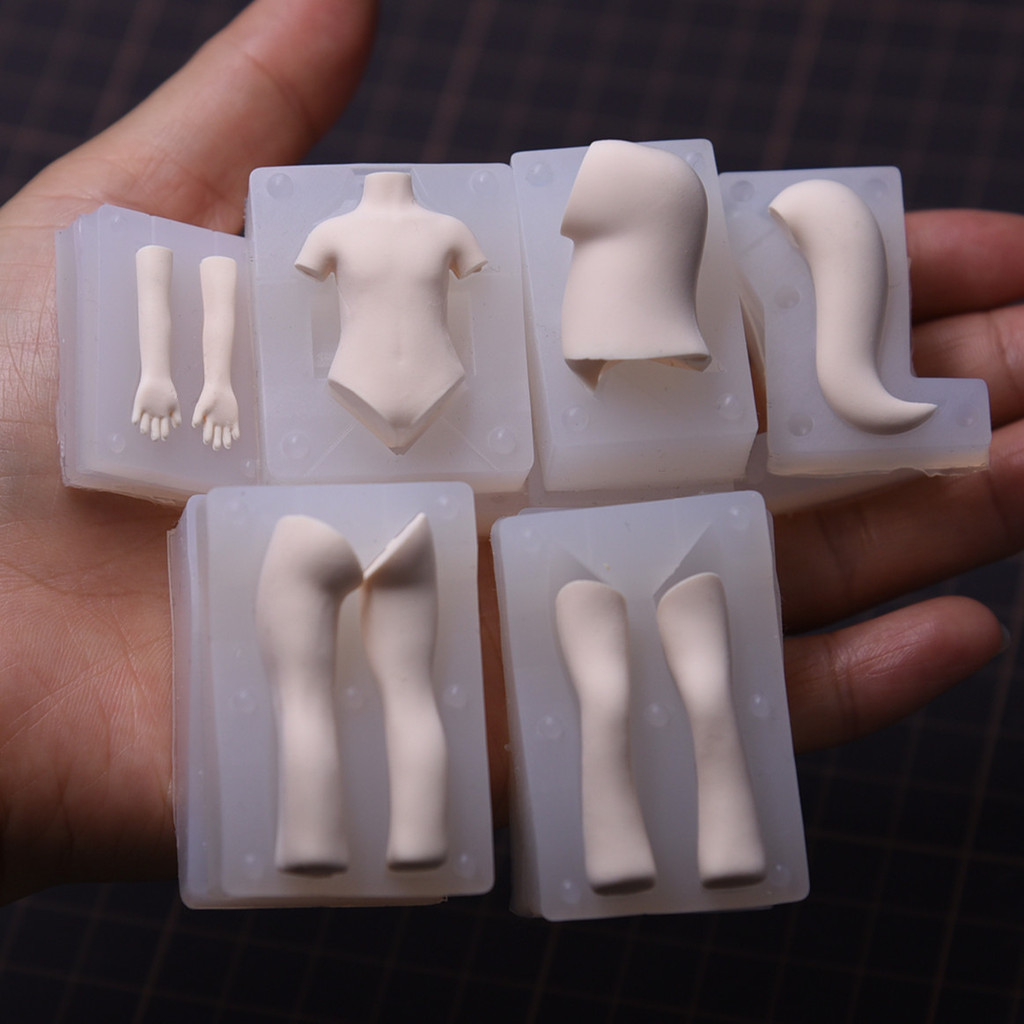 Original Design Half Human Body Half Horse Body Silicone Mold Polymer Soft Ceramic Clay Figurine