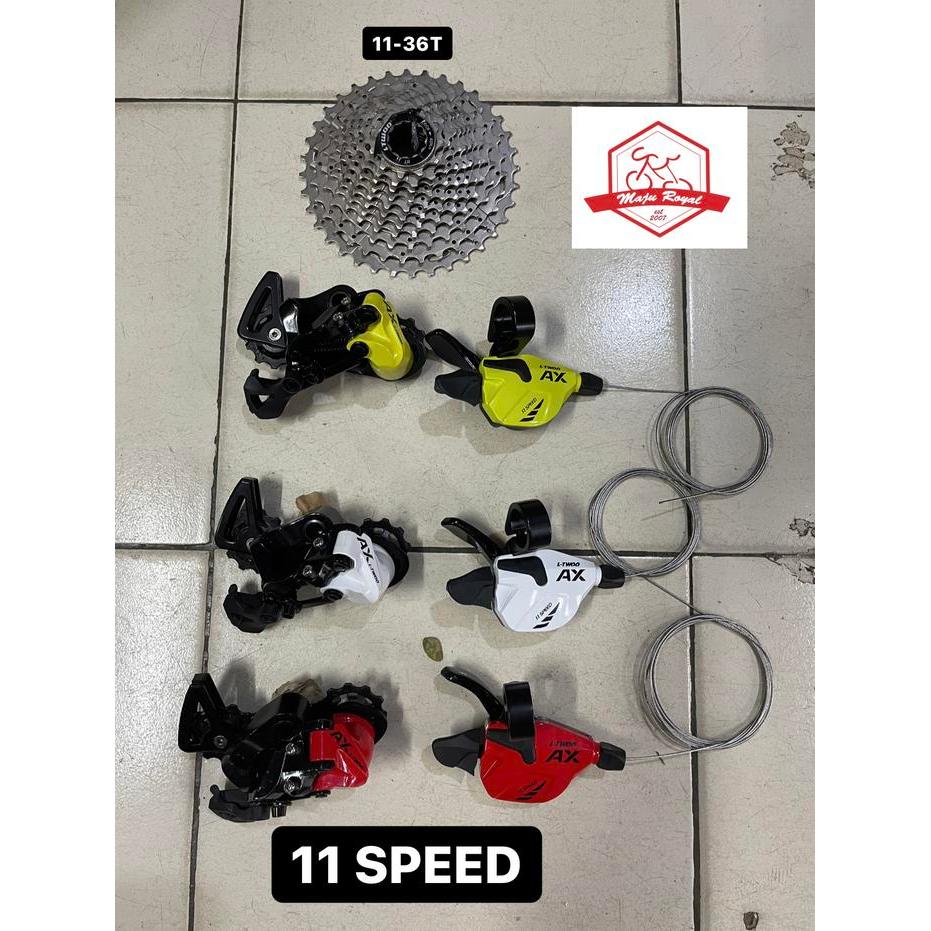 MINI GROUPSET L-TWOO AX 11 SPEED SHIFTER RD LTWOO SEPEDA LIPAT MTB