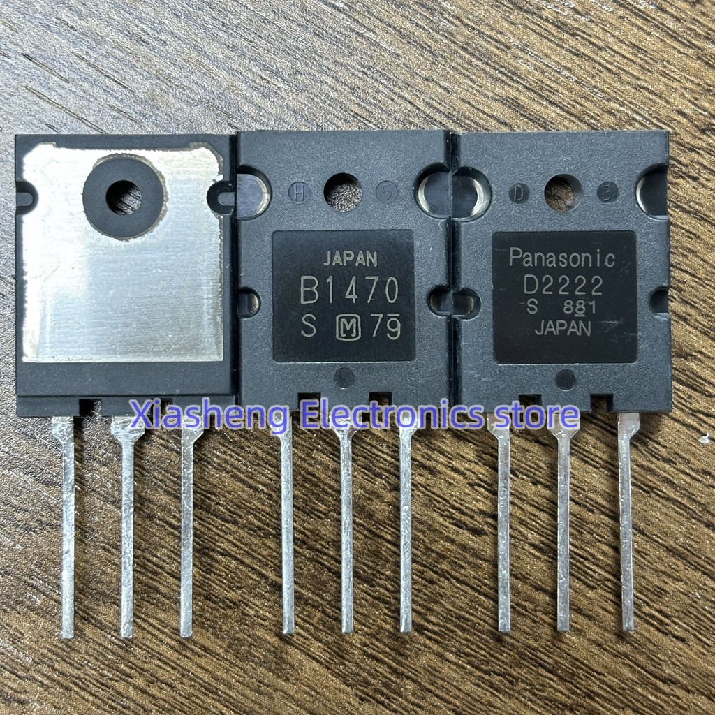 New Original 2Pairs 2SD2222 D2222 + 2SB1470 B1470 TO-3PL Audio Amplifier Transistor In Stock