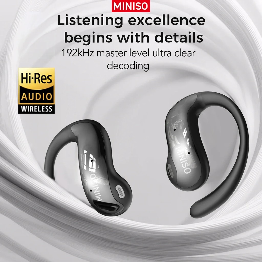 [Intelligent Touchscreen Earbuds]MINISO MS188 Bluetooth Earphones AI Translation Earbuds Wireless