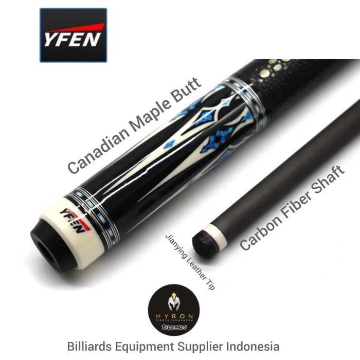 Stick Billiard Carbon YFEN M7 Series~Leather Grip