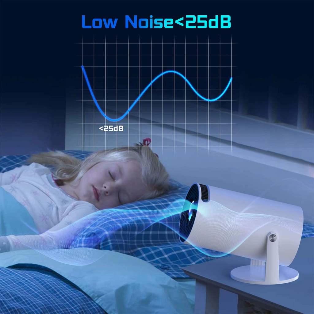 Portable projector HY300 PRO Android 11 Dual Wifi 110ANSI Allwinner H713 4K BT4 1080P 1280*600P Home