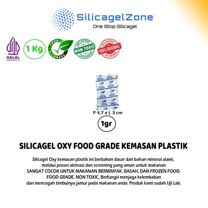Silica Gel Oxy / Oxygen Absorber Untuk Makanan Berminyak & Frozen Food