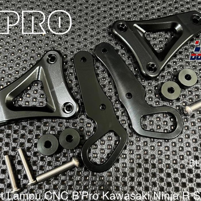 KUPINGAN BREKET BRACKET LAMPU BULAT BPRO KAWASAKI NINJA R SS 150