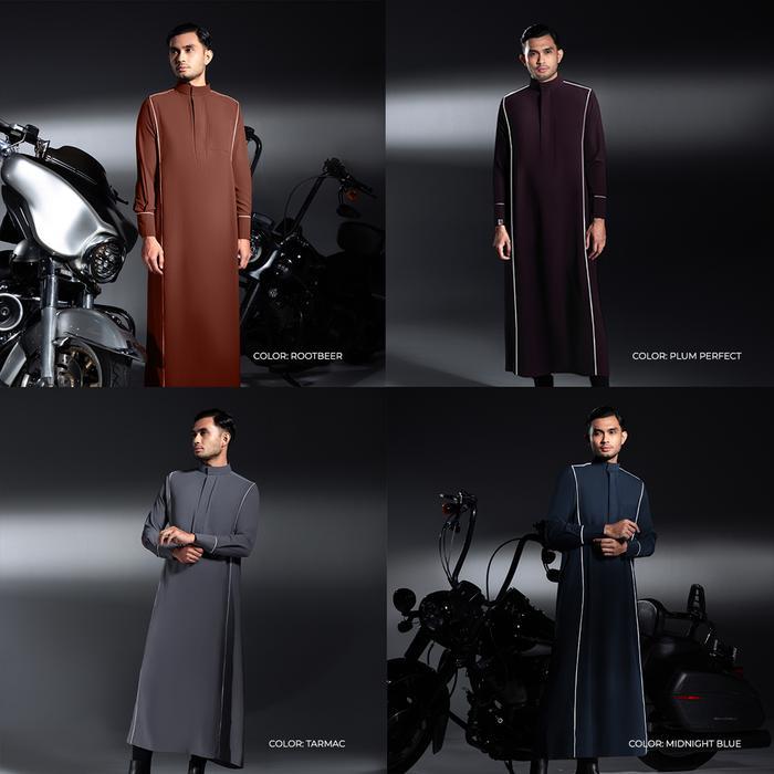 [Thobe Smith Line] Thobe Studios Thoub X Bysofni (Jubah / Gamis Pria Premium Slimfit) - Uv