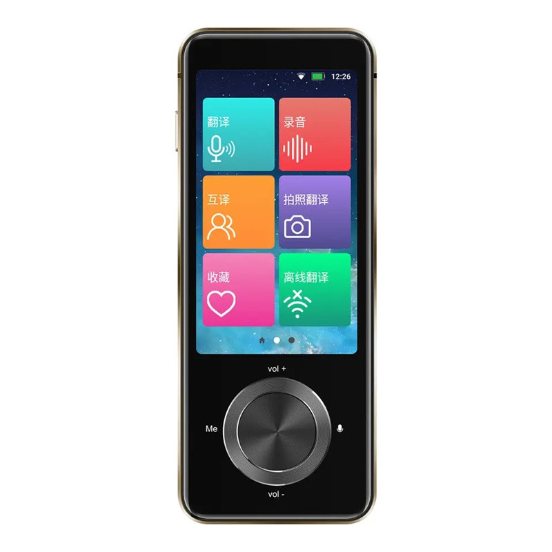 M9 Translator Device 137 Languages Intelligent Translator Real-time Voice Recording Text Translate