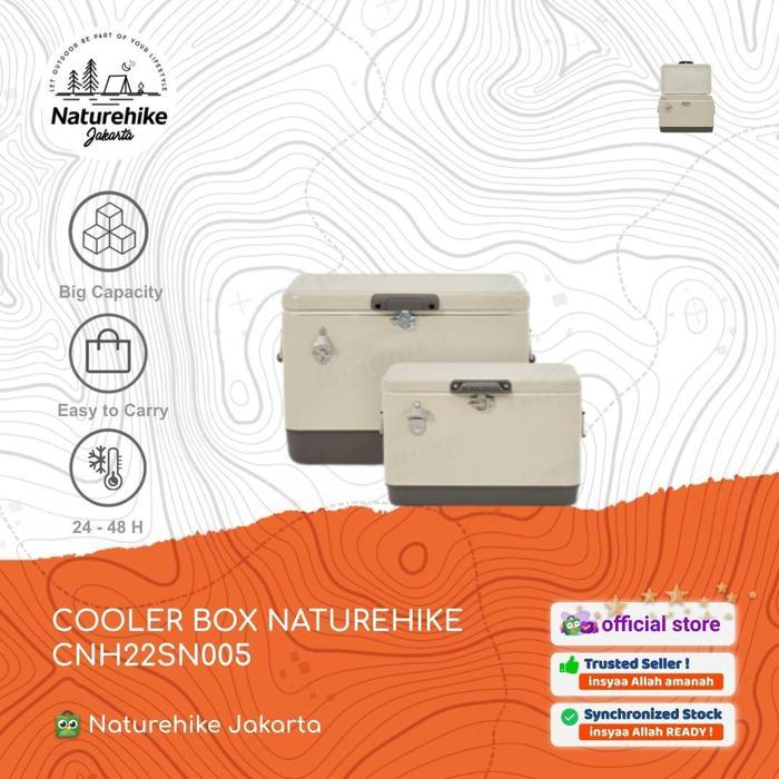 COOLER BOX PENDINGIN MAKANAN MINUMAN CAMPING NATUREHIKE CNH22SN005