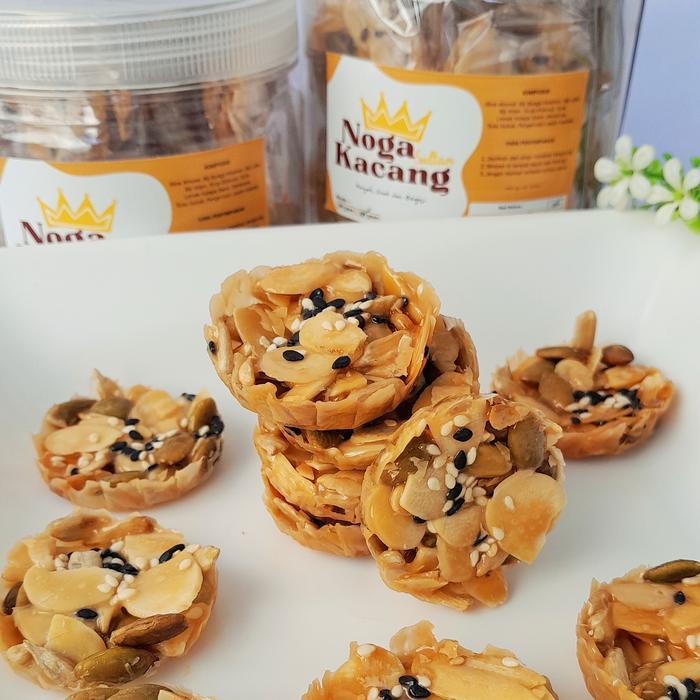 [1 KG]Florentine/ Noga sultan Hayyan Snack / Almond Crispy/ Kue Kacang/ Kue ting ting/Kue Almond/kue
