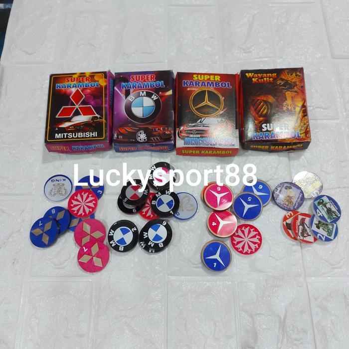 Best Seller Biji Karambol Biasa Super Tebal Original