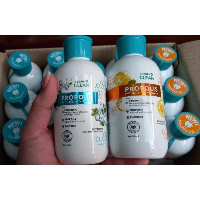 Obat Kumur Bau Mulut Karang Gigi Berlubang Propolis Tbk