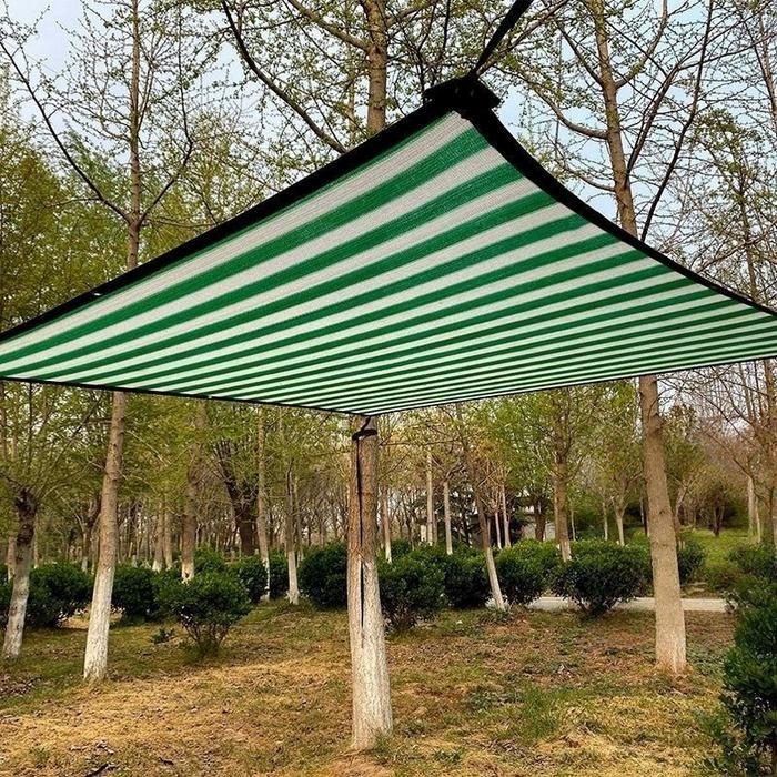 PARANET 99% ANTI-UV KEPADATAN TINGGI JARING PARANET JARING HIJAU-PUTIH ANTI SINAR MATAHARI LUAR