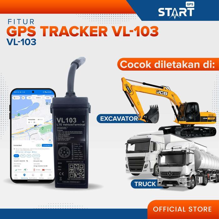 GPS Tracker Alat Pelacak Kendaraan Motor Mobil - Start GPS VL103M Alat Keamanan Kendaraan Mobil