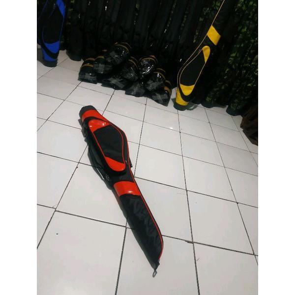 Tas Joran Pancing Hard Case 110 Cm Fiber + Mangkok Tas Joran Laut Tas Joran Tegek Tas Joran Untuk 2