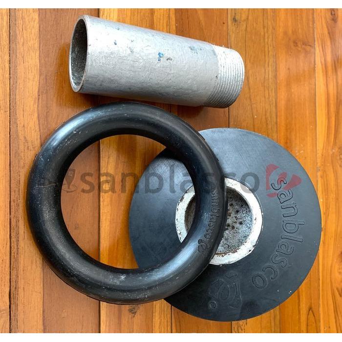 JUAL POP UP VALVE BLASTING POT 600LBS + O RING