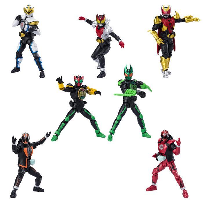 SHODO-XX KAMEN RIDER 3 [8/SET] OOO TATOBA KIVA EMPEROR GHOST TOUCON