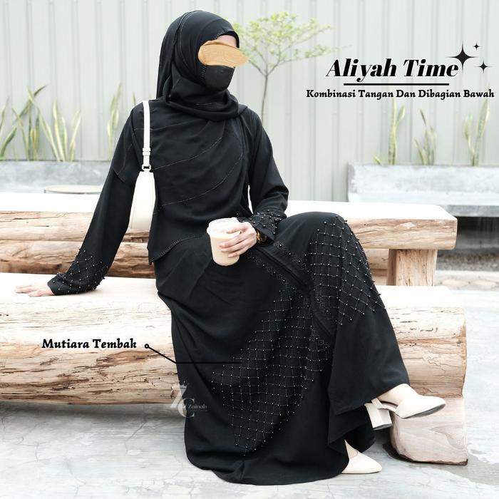 { Aliyah Abaya } Abaya Remaja By Zainab Collection Terlaris