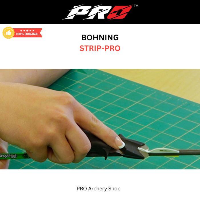Strip Pro Bohning Pisau Pembuka Vanes / Vane / Bulu Anak Panah Busur / Alat Pembersih Alat Panahan