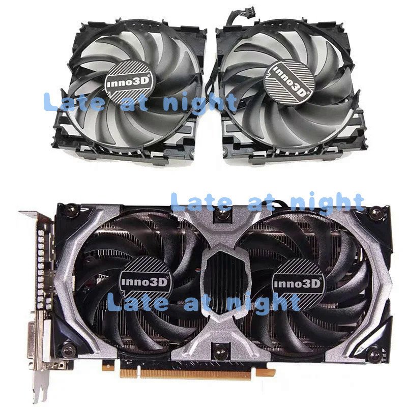 CF-12915S DC 12V 0.35A 4PIN GTX1060 GPU Cooler For Inno3D GTX960 970 1060 Gaming Graphics Card Cooli