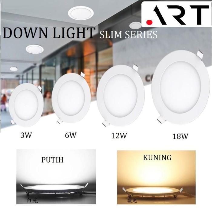 DOWNLIGHT LED IB BULAT 3/6/12/18 WATT / LAMPU PLAFON / LAMPU RUMAH