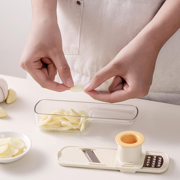 PENGGILING JAHE DAN BAWANG PUTIH MINI MULTIFUNGSI 3-IN-1 PEMOTONG BAWANG PUTIH PENGIRIS PENCACAH