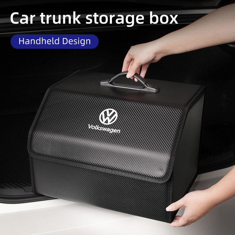 Car Trunk Storage Box Organizer Stowing Tidying Container Bag For Volkswagen VW Scirocco Jetta