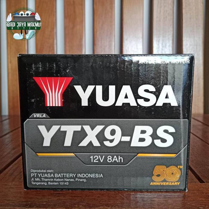 Aki Kawasaki Ninja 250FI, Ninja 250RR, RR Mono, Z250 Yuasa YTX9-BS