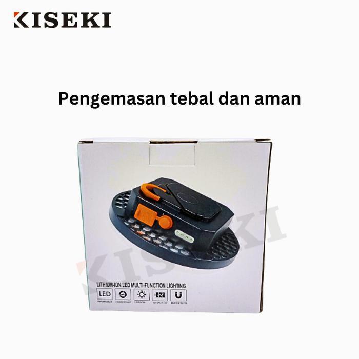 Kiseki Lampu Camping CK-K03 Kapasitas Baterai 7200mAH 60*0,5 LED Module Lampu Dinding Magnet Lampu