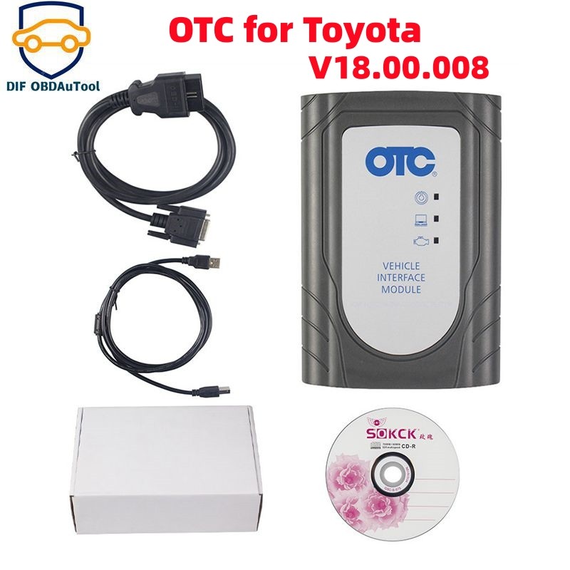 Newest V18.00.008 OTC Scanner for Toyota Global Techstream GTS OTC OBD Scanner Auto Diagnostic Tool 
