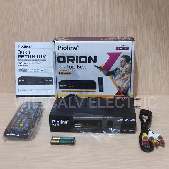 Set Top Box Pioline Orion / Pioline Orion Stb Receiver Dvb-T2 Digital