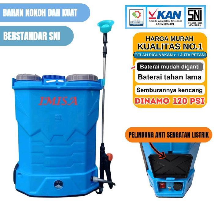 IMISA SPRAYER ELEKTRIK 16L EASY TAKING DINAMO 120 PSI SEMPROTAN SUPER KENCANG TAHAN LAMA & HEMAT