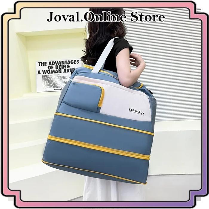 TAS TRAVEL JUMBO 3 TINGKAT / TRAVEL BAG JUMBO / TAS DUFFEL BAG JUMBO 3 TINGKAT travel bag duffle