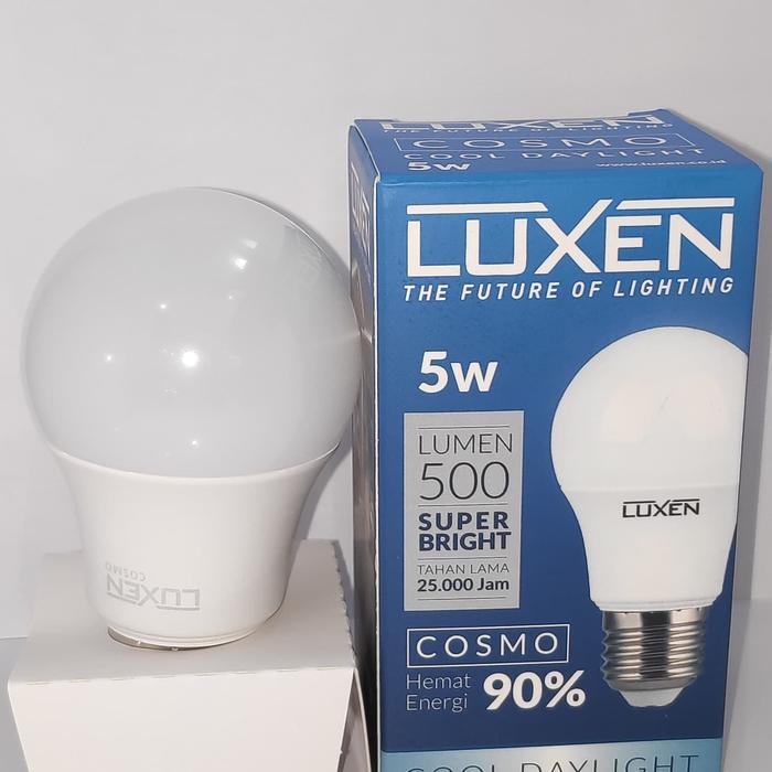 "New" Lampu Led Luxen 5 Watt Garansi 1 Tahun