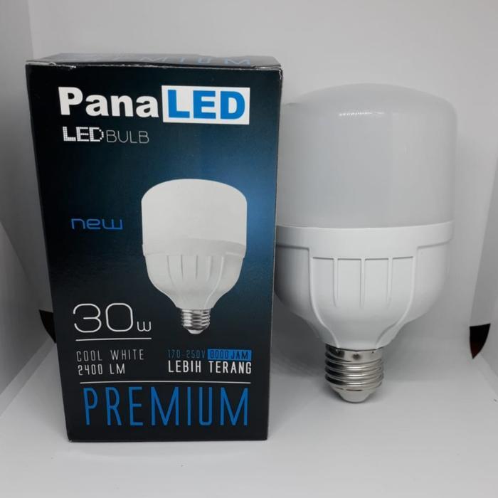 "New" Lampu LED 30 Watt Putih Panaled By Luby Bohlam LED 30w