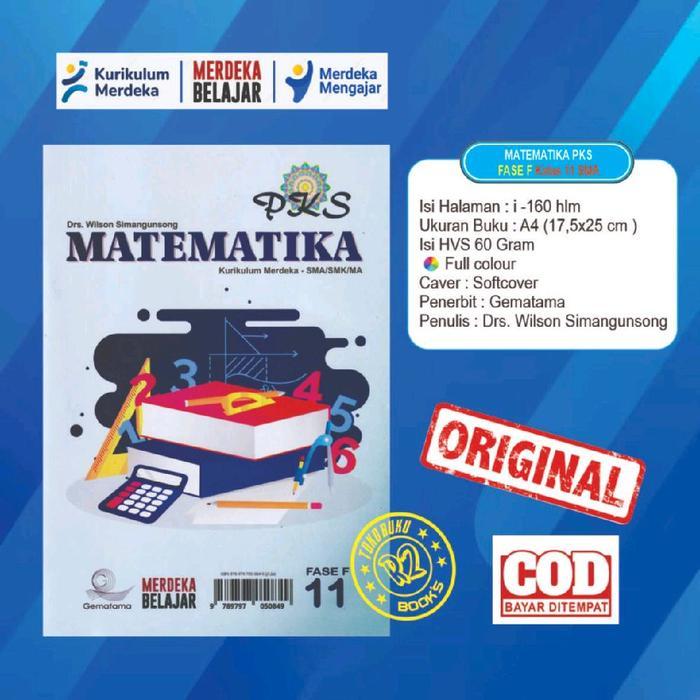 BUKU PKS MATEMATIKA KELAS 11 SMA KURIKULUM MERDEKA