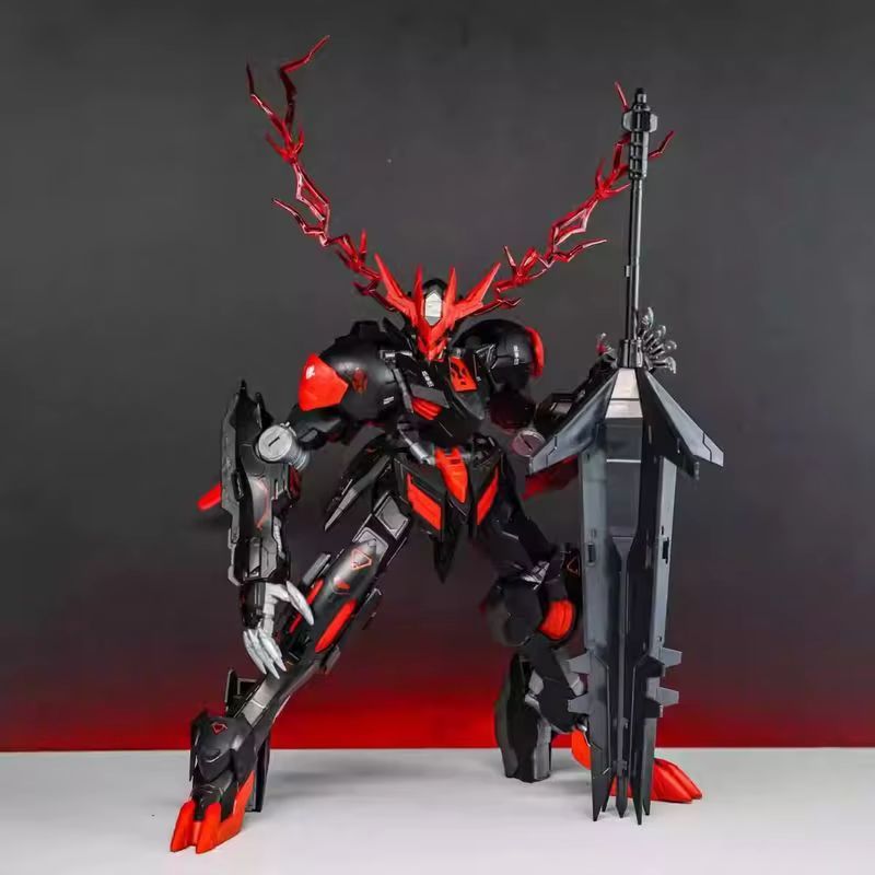 Max Iron-Blooded Orphans Barbatos Lupus Rex 1/100 Fm Advanced Emperor Form Assembly Model Kit Action