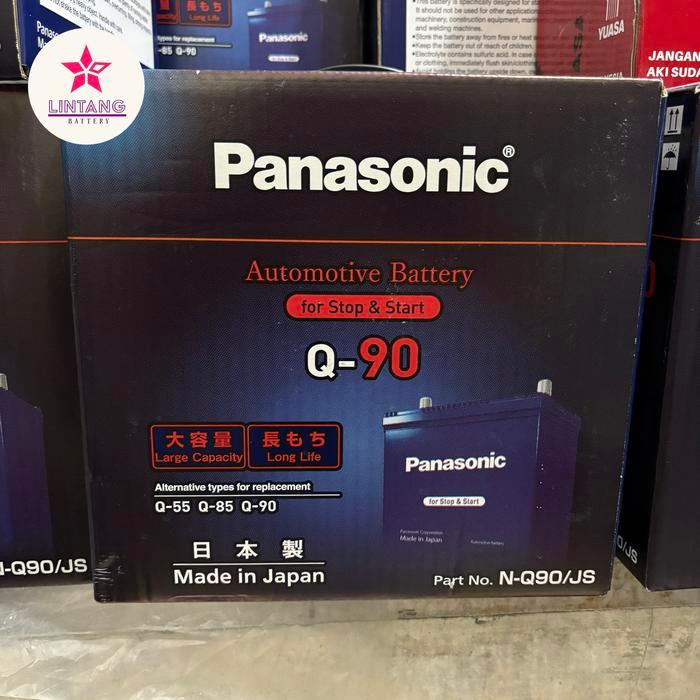 Aki Panasonic Untuk Mobil Mazda Cx5 CX3 mazda 2 biante mazda 6 Mitsubishi Delica - Aki