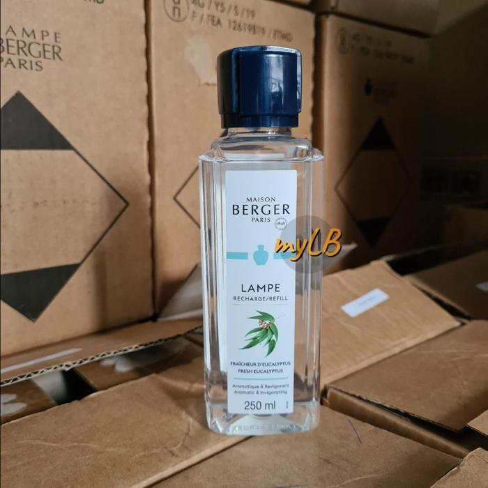 Cuci Gudang Minyak Oil Refill Maison Berger Paris - Lampe Berger Eucalyptus 250Ml